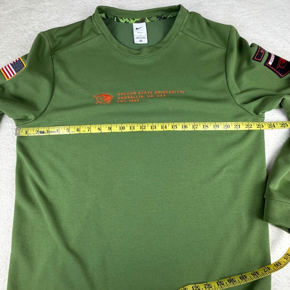 Nike Dri-FIT Oregon State Beavers-Salute to Service Crewneck On Field Men's L - Picture 9 of 16